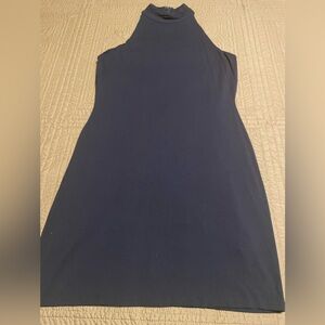 1. State Deep Navy Blue Ladies Sleeveless Dress. Size M. EUC worn once.